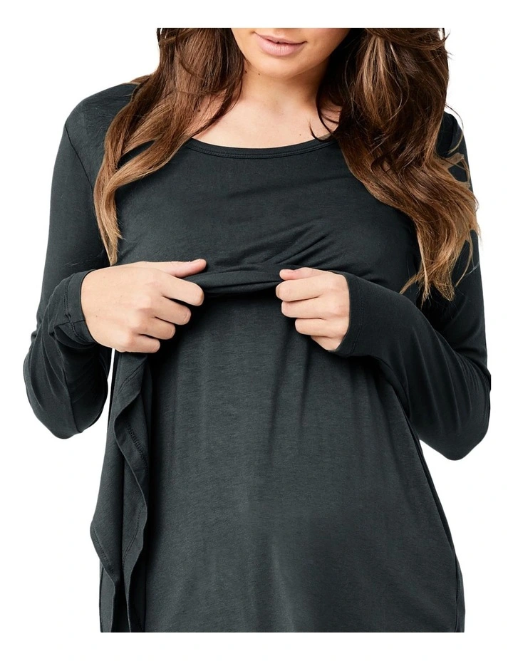 Lara Long Sleeve Nursing in Tee