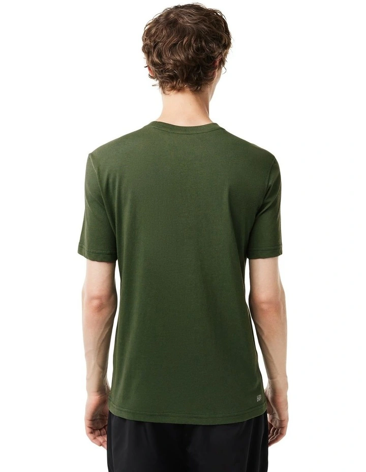 Essentials Crew Neck Sport Tee in Sequoia