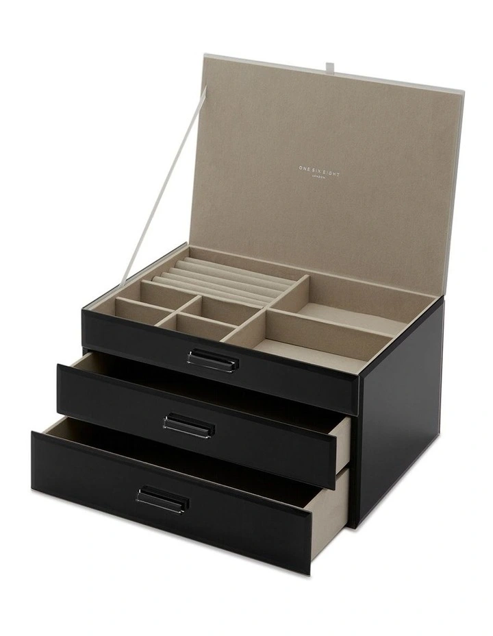 Gabriella Black XL Jewellery Box