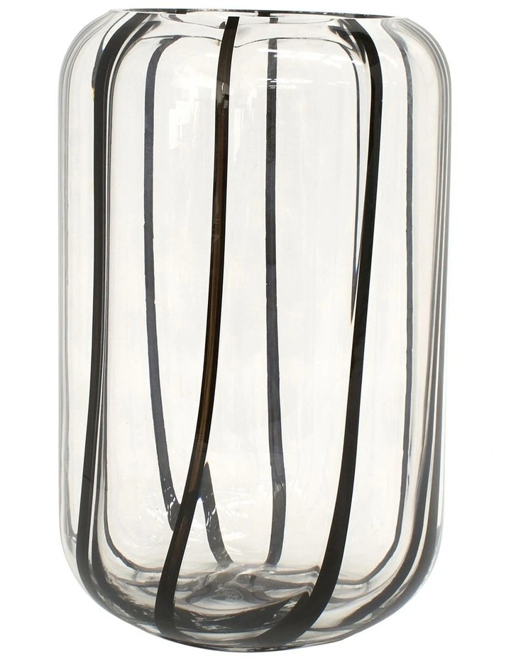 Lucy 13x20cm Vase in Black