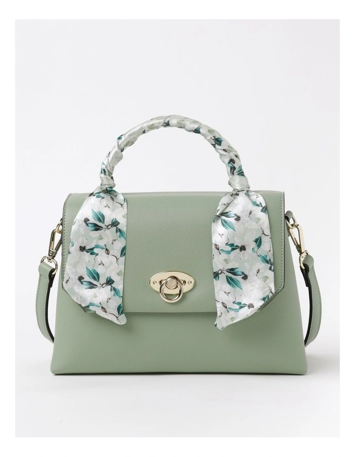 True Love Satchel Bag in Seafoam