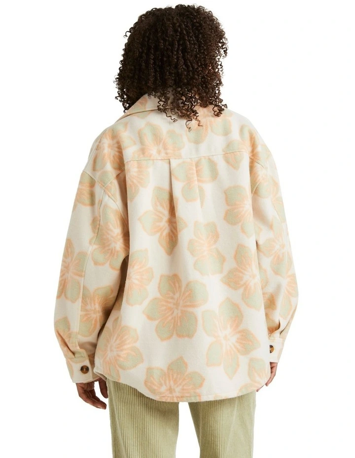 Catch The Sun Shacket in White
