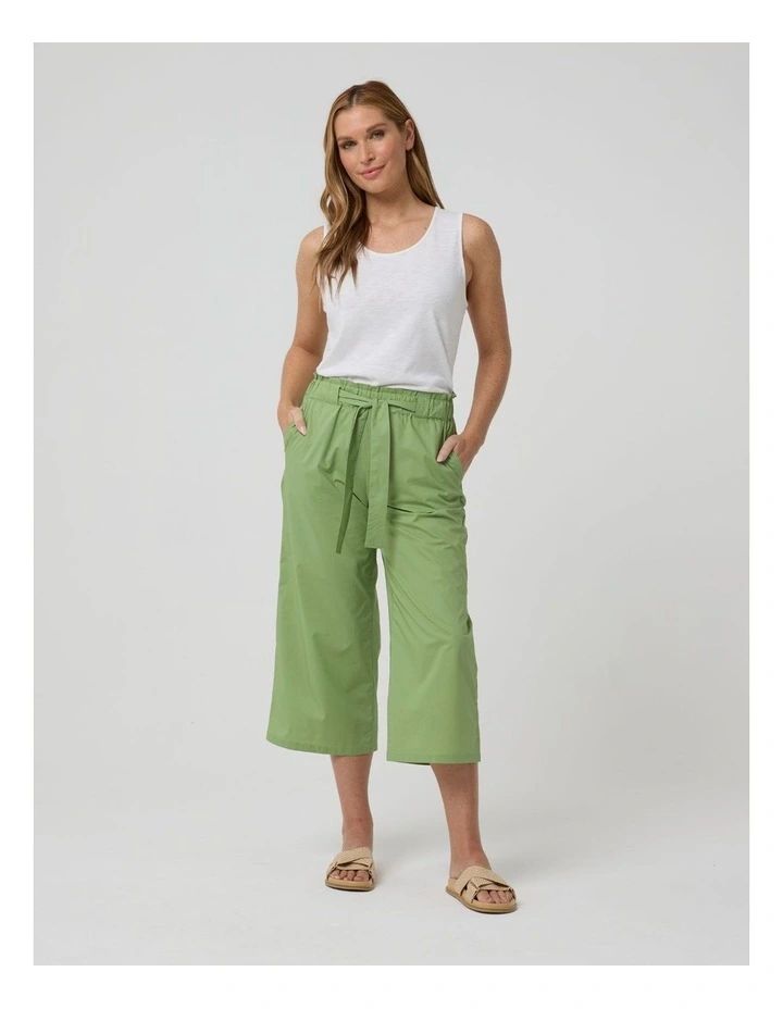Relaxed Wide Leg Pant in Sweet Pea
