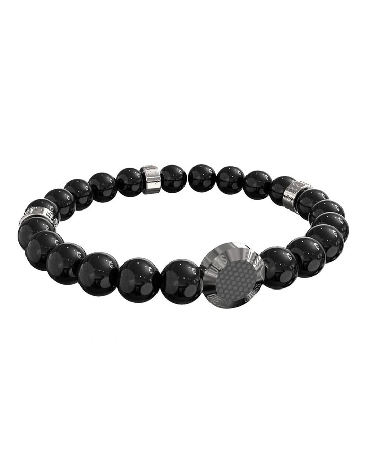 Racer Tag Bracelet in Black