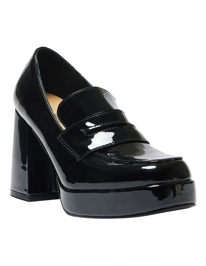 Tory Heeled Shoes in Black Patent