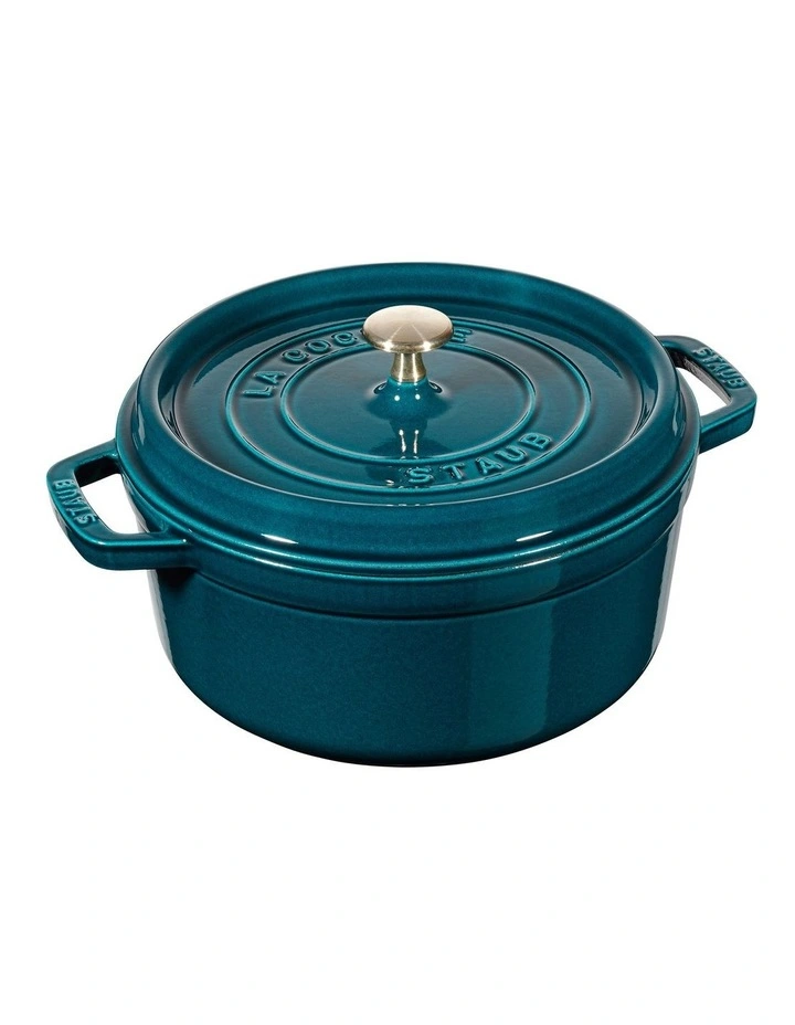 Round Cocotte 20cm/2.2L in Sea Blue/Green