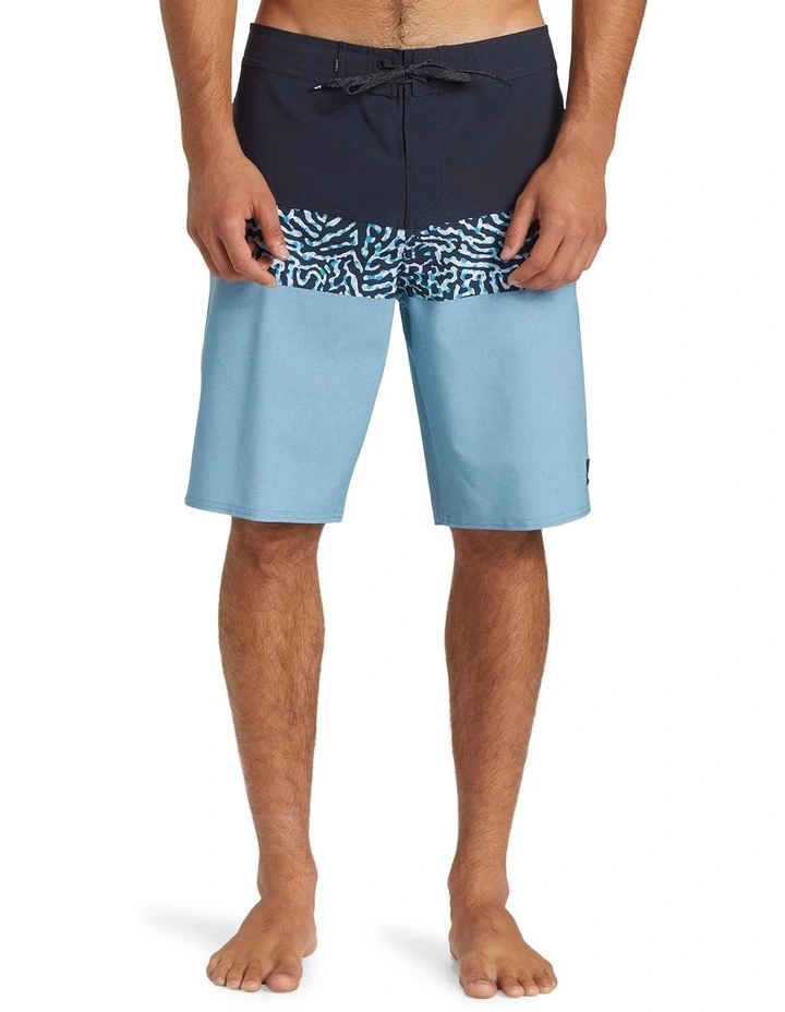 Surf Silk Panel 20" Boardshorts in Dark Navy