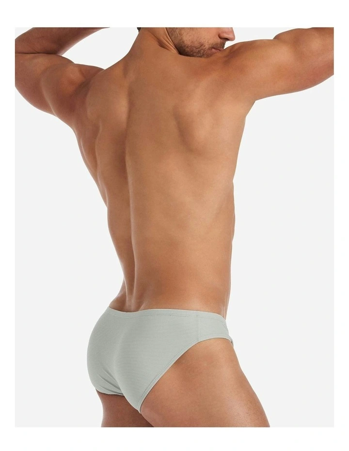 Eclipse Bikini Brief in Blue Fox