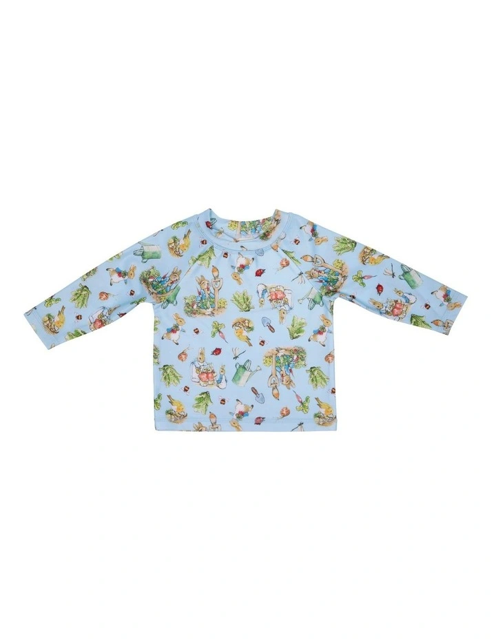 Swim Rashie in Cornflower