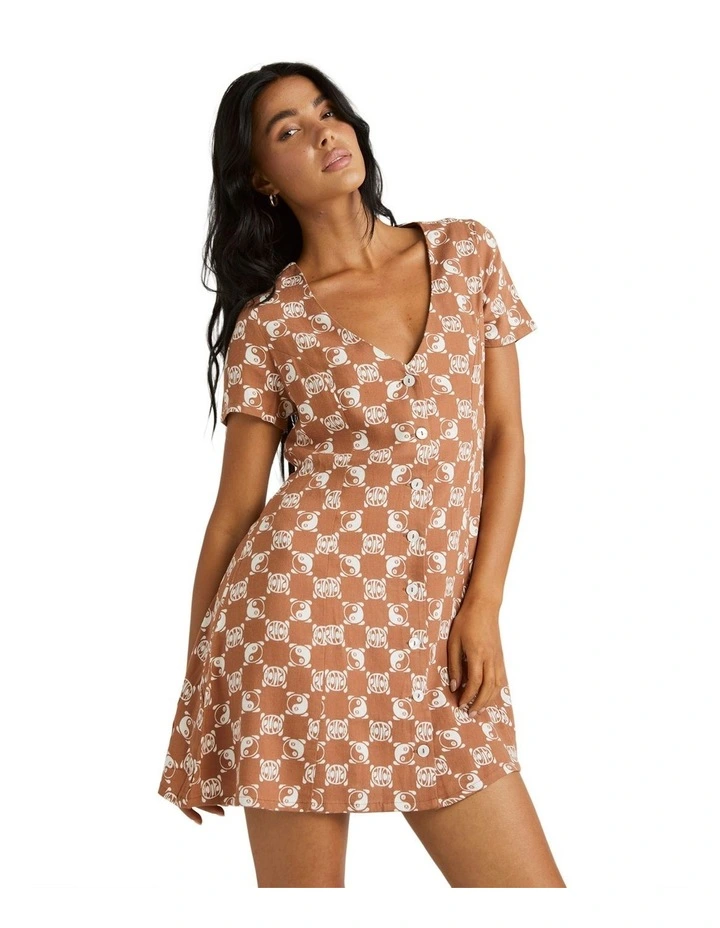 Healing Understated Dress in Copper