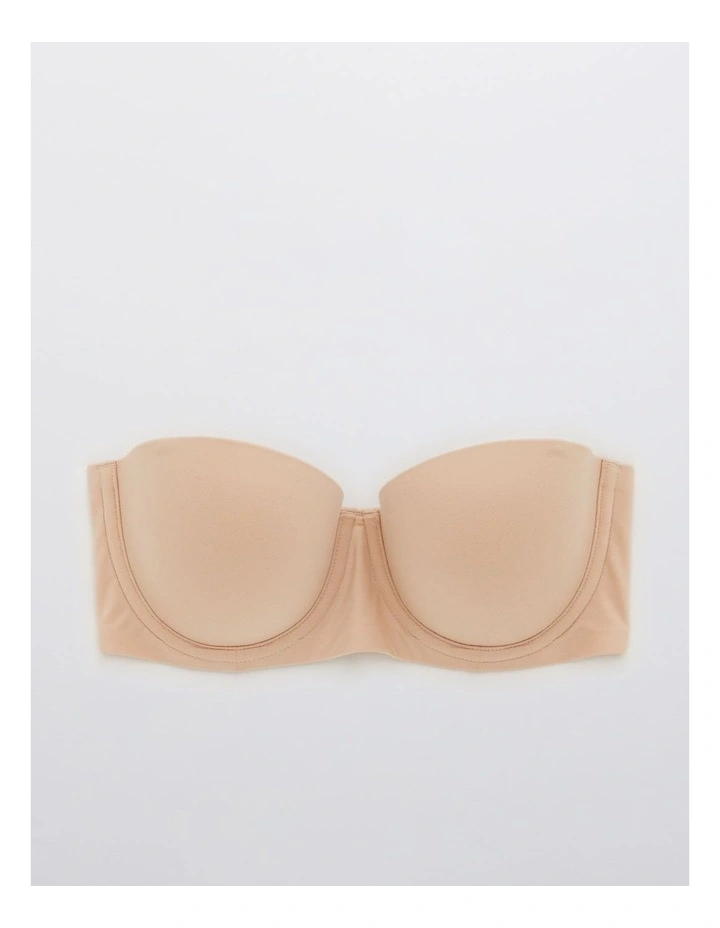 Real Sunnie Strapless Lightly Lined Bra in Sands