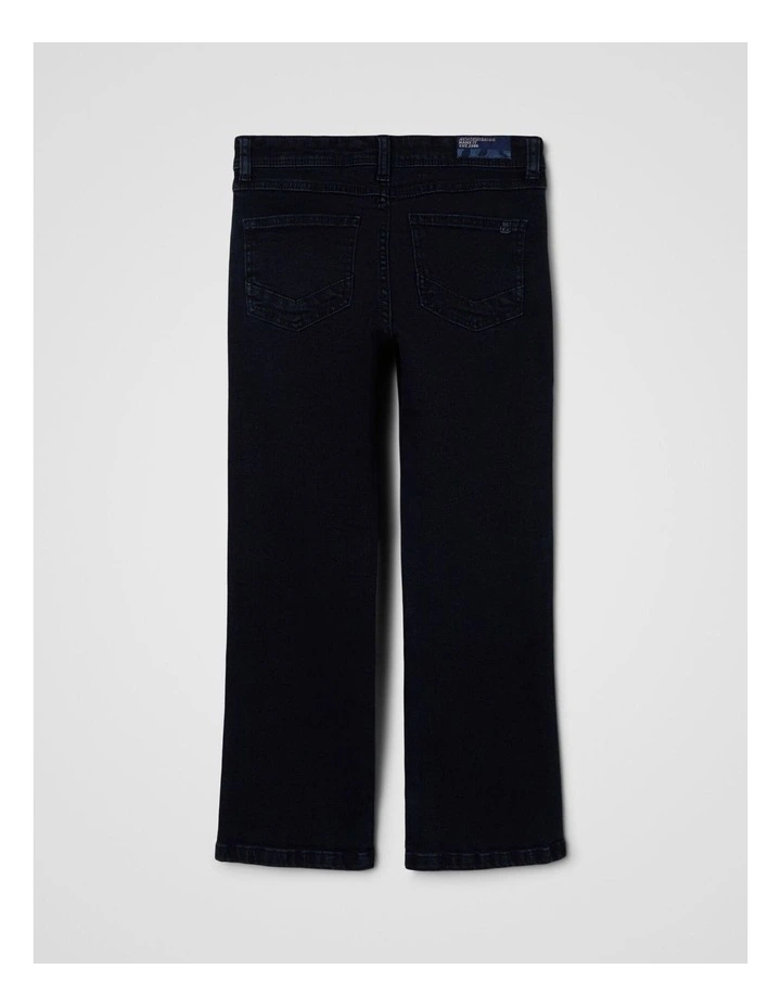 Ryan Straight Jeans in Dark Blue Denim