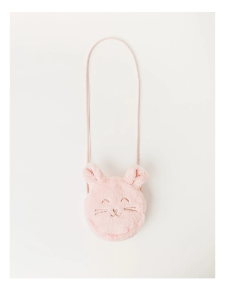 Fluffy Bunny Bag in Pink