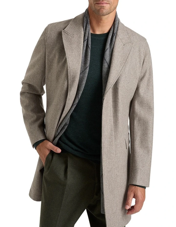 Rovigo Leisure Coat in Camel Grey