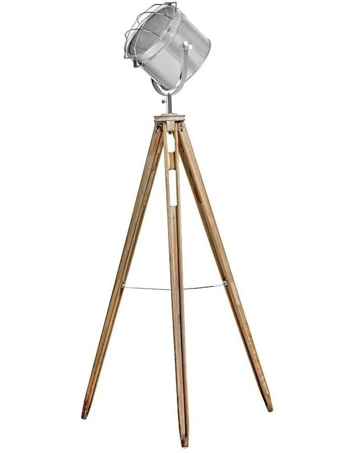 Nautical Tripod Floor Lamp Searchlight Modern Spot Light