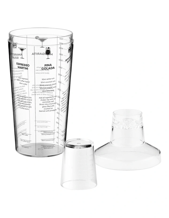 Cocktail & Co Cocktail Recipe Shaker 700ML Gift Boxed