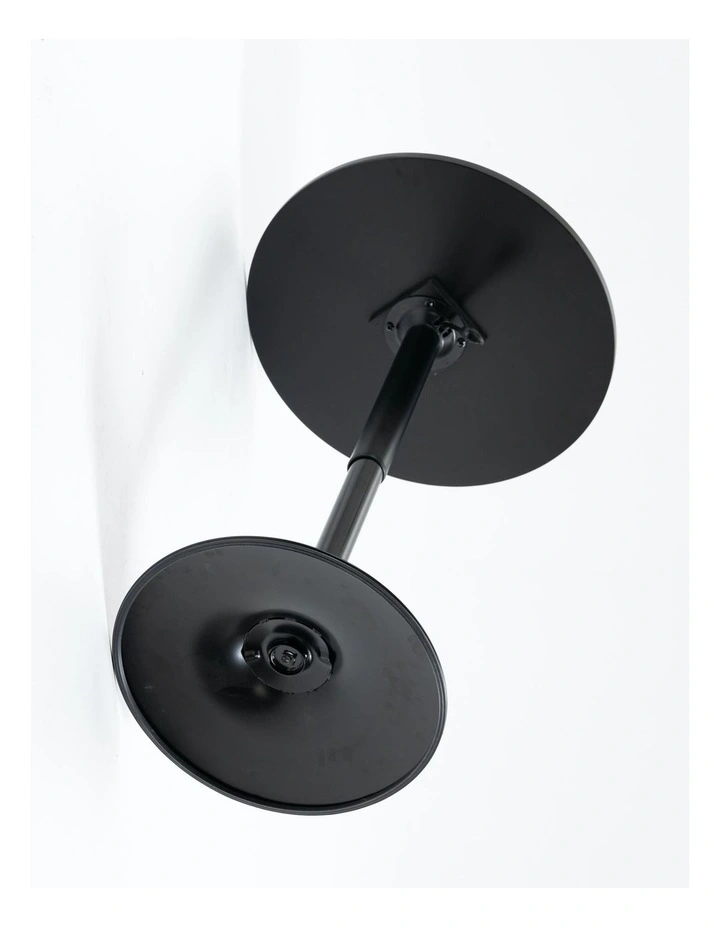 Modern Round Bar Table in Black