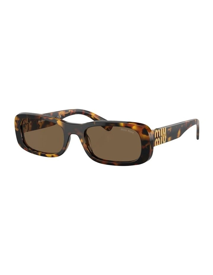 MU 08ZS Sunglasses in Tortoise