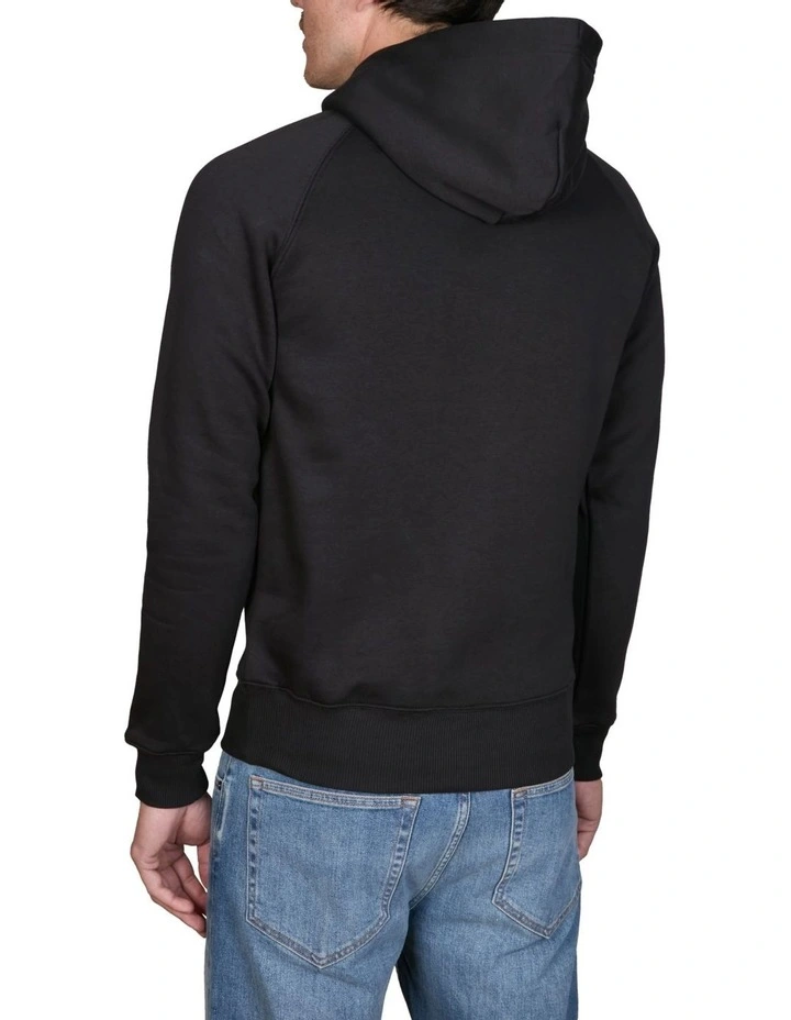Lock Up Hoodie in Black