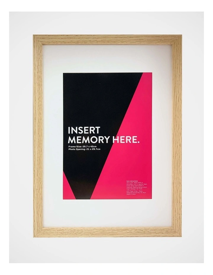 Photo Frame A3/A4 in Natural
