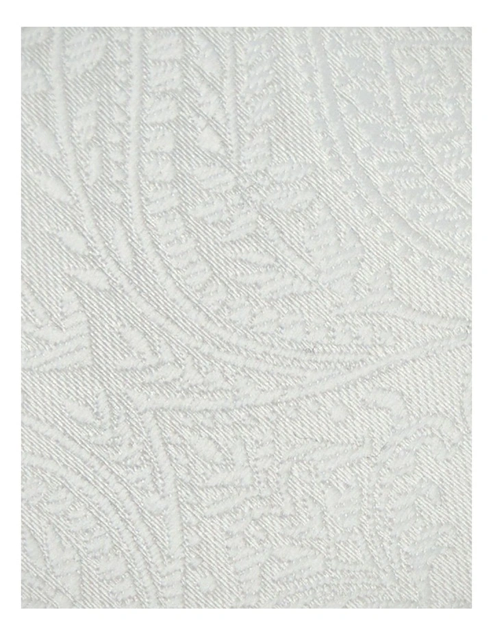 Lyon Floral 6.5cm Tie in White