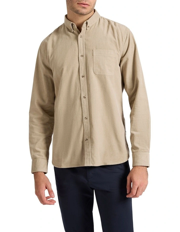 Van Cord Shirt in Bister