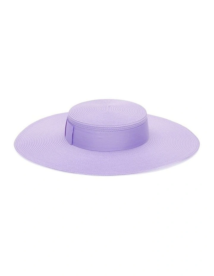 Macy Boater in Lilac