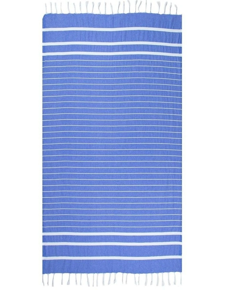 Thin Turkish Towel in Blue