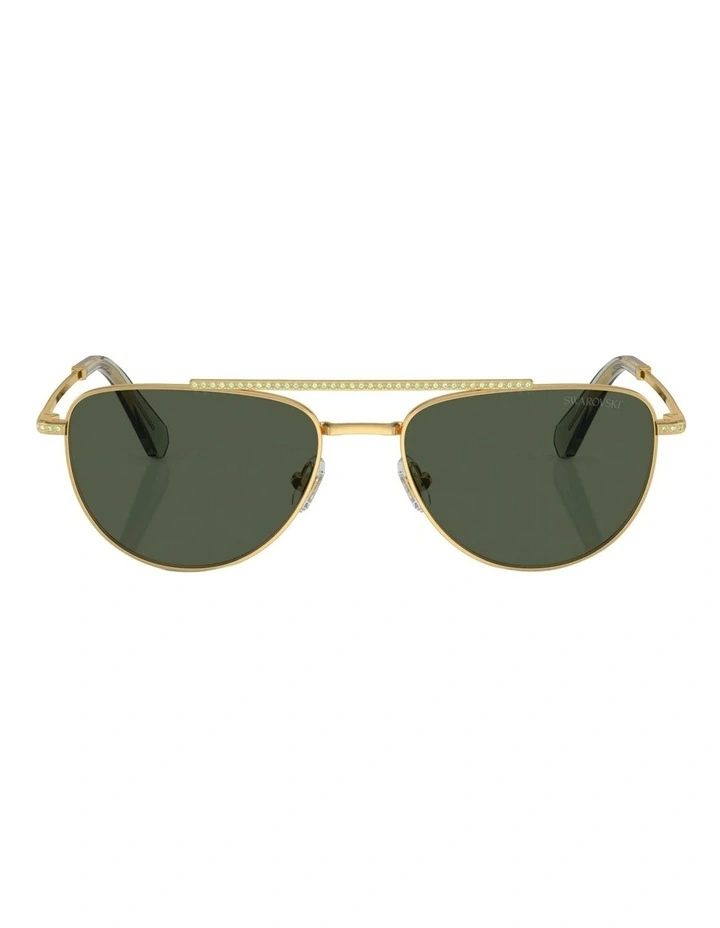 SK7007 Sunglasses in Gold