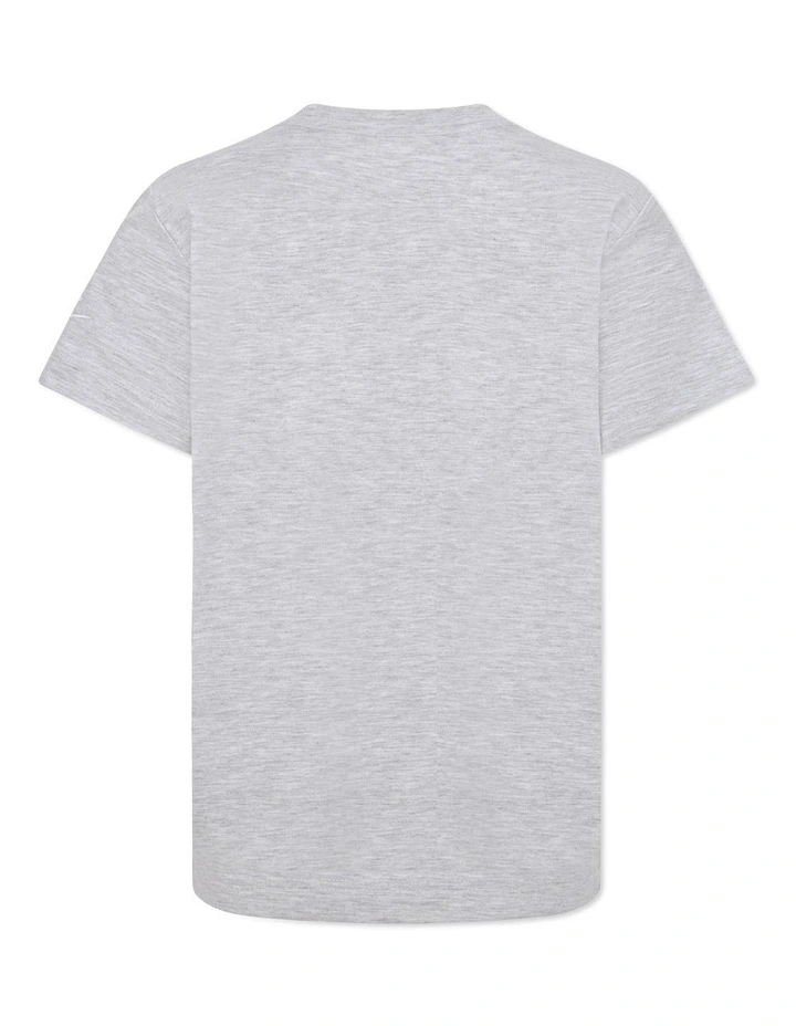Gradient Futura T-shirt in Grey
