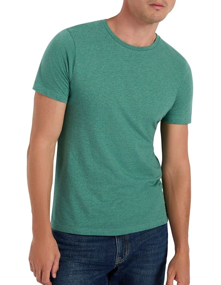 Marle Brando Crew Neck Tee in Eucalyptus