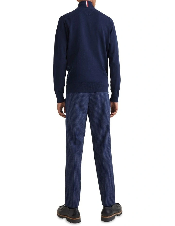 1985 Zip Mock Knit Sweatshirt in Desert Sky