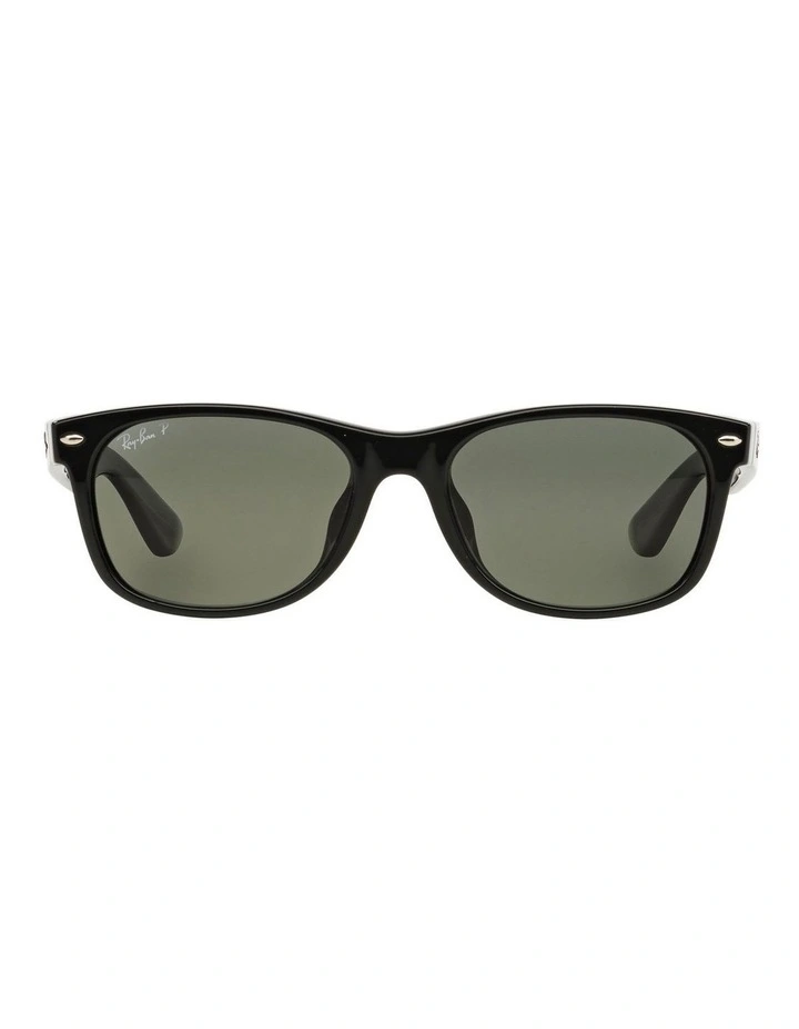 New Wayfarer Black RB2132F Polarised Sunglasses