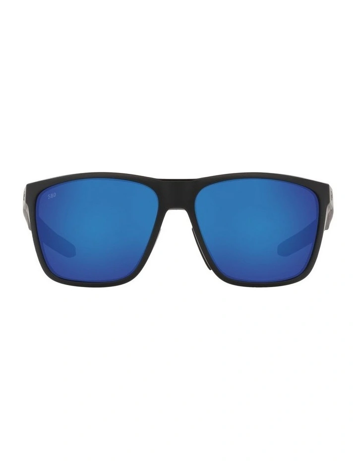 6S9012 Ferg XL Black Polarised Sunglasses