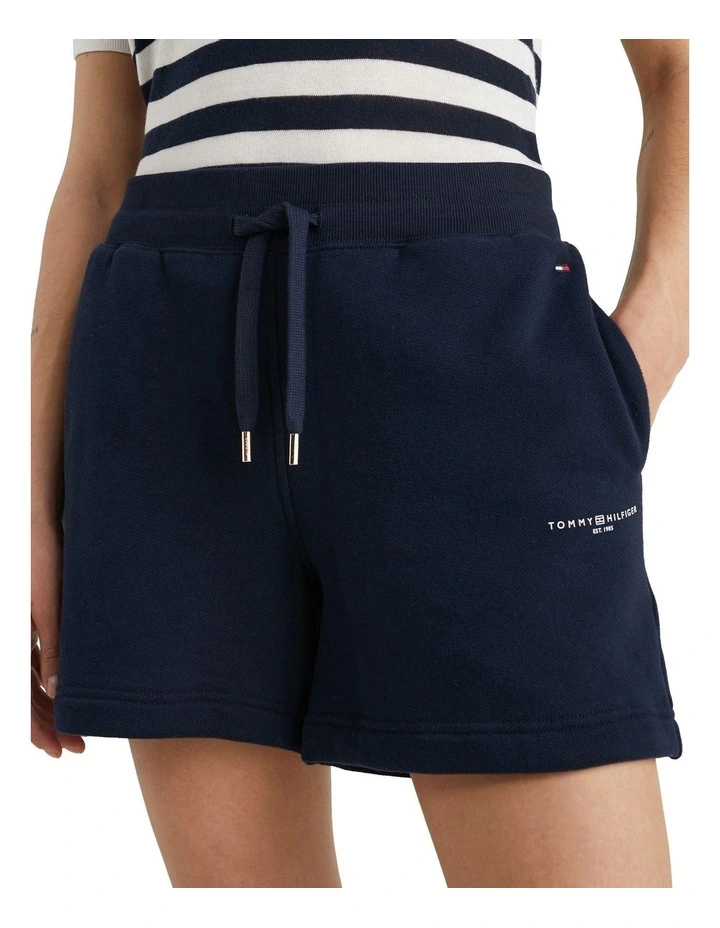 1985 Collection Logo Relaxed Fit Shorts in Blue