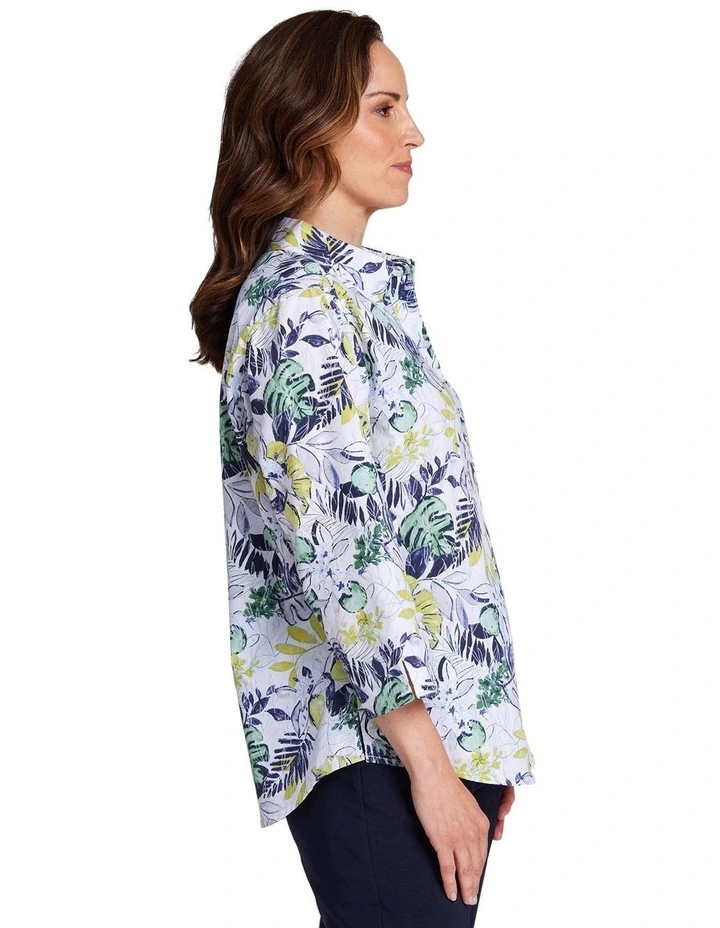 Lumia 3/4 Sleeve Shirt in Acidic