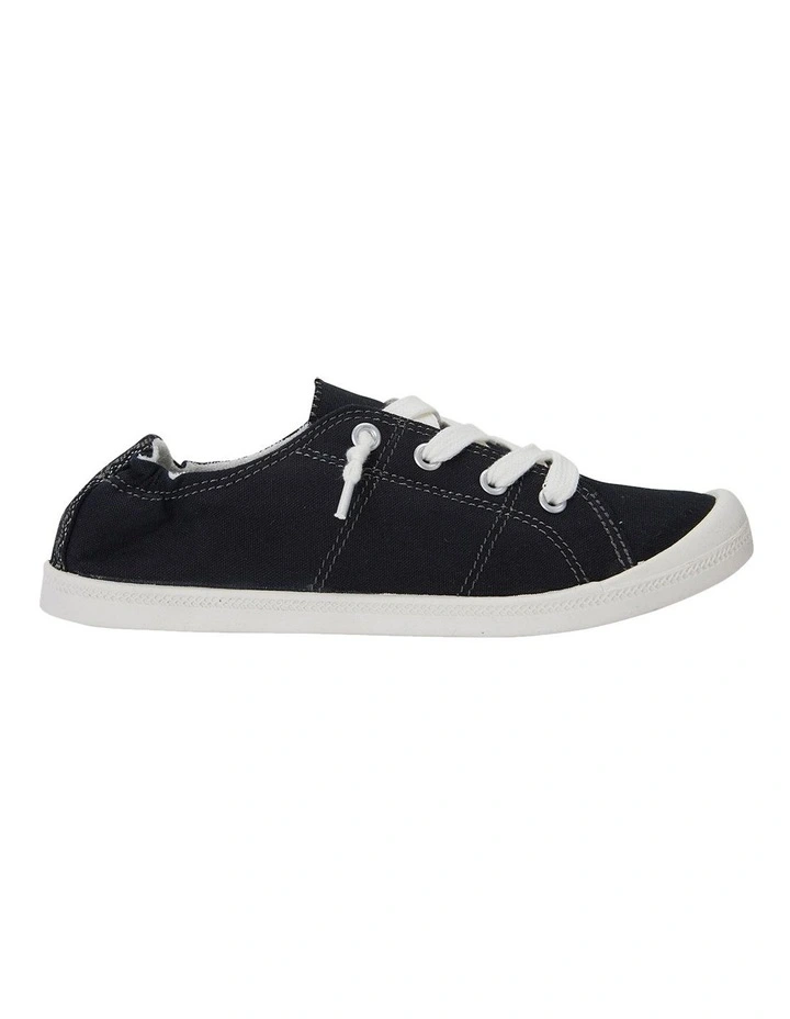 Link Black Fabric Sneakers
