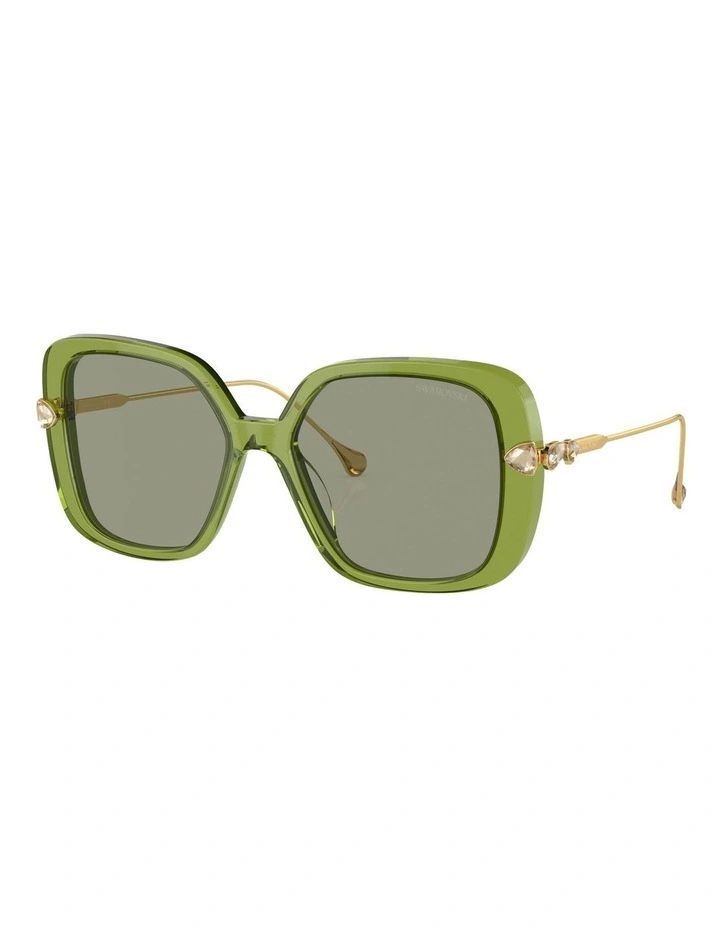 SK6011 Sunglasses in Green