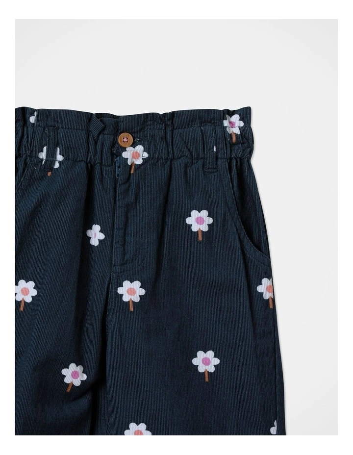 Wanda Cord Pant in Navy