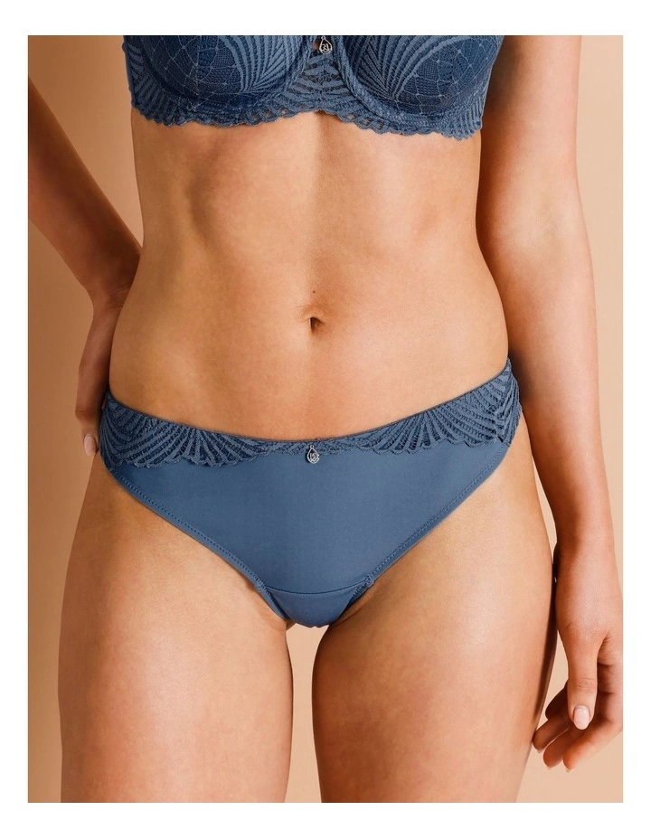 Harlow Bikini in Smokey Blue