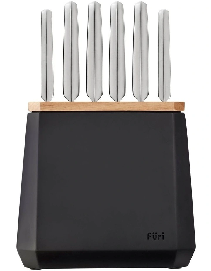 Stone Knife Block 7 Piece in Midnight