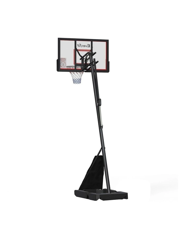 3.05m Basketball Hoop Stand in Red