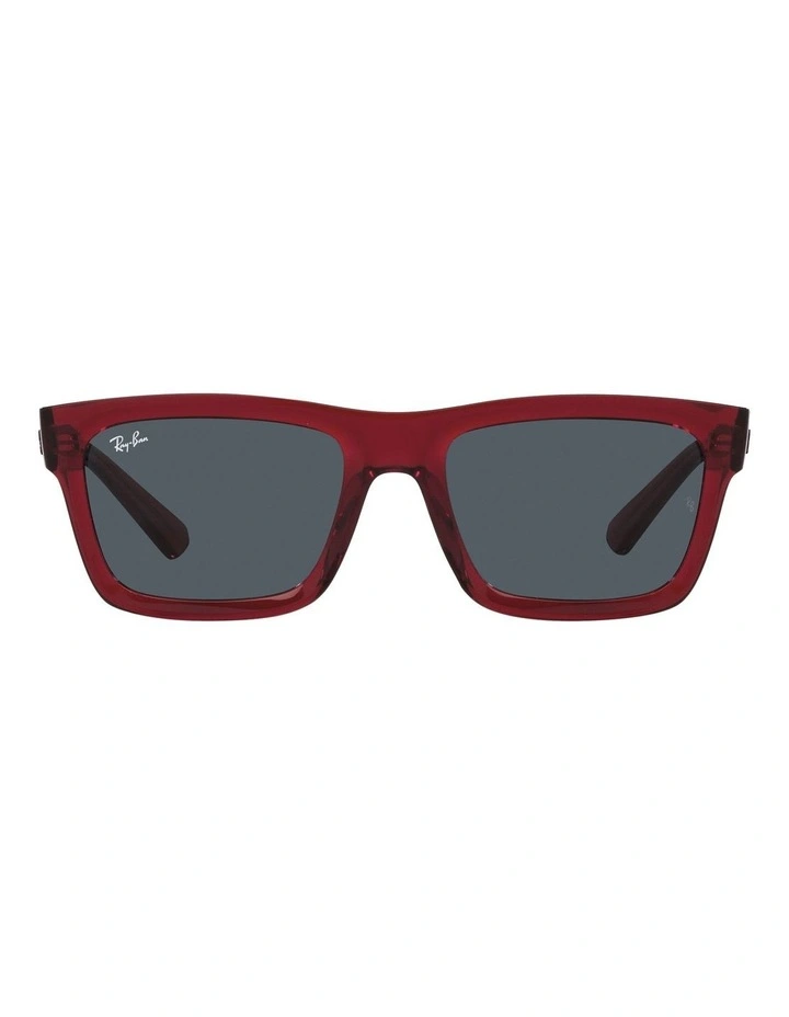 Warren Bio-Based Sunglasses in Red