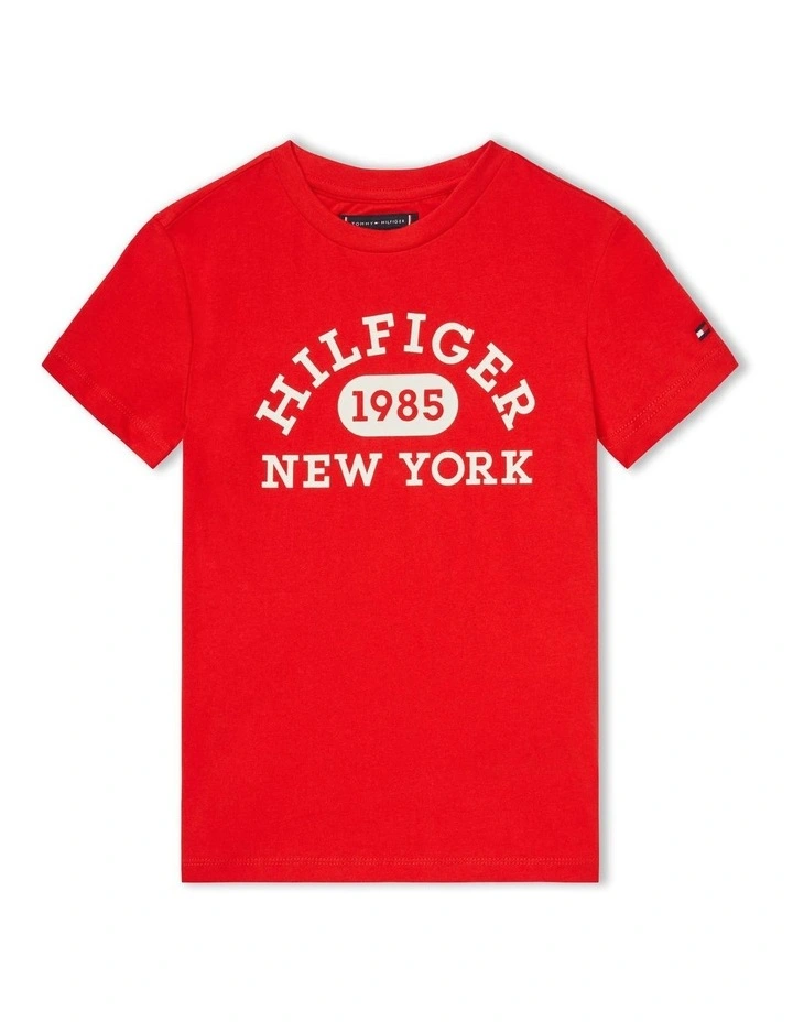 Boys 3-7 1985 Hilfiger Tee in Orange