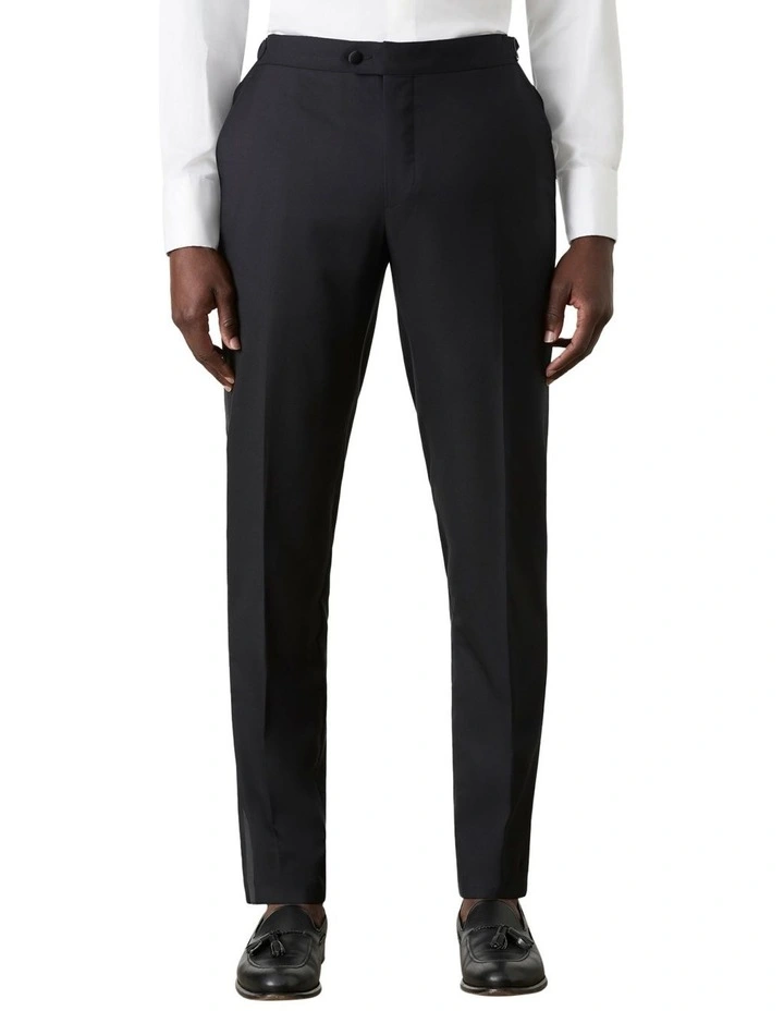Tuxedo Trouser in Black