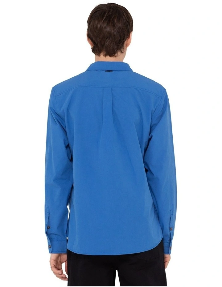 Work Horse Long Sleeve Shirt Blue