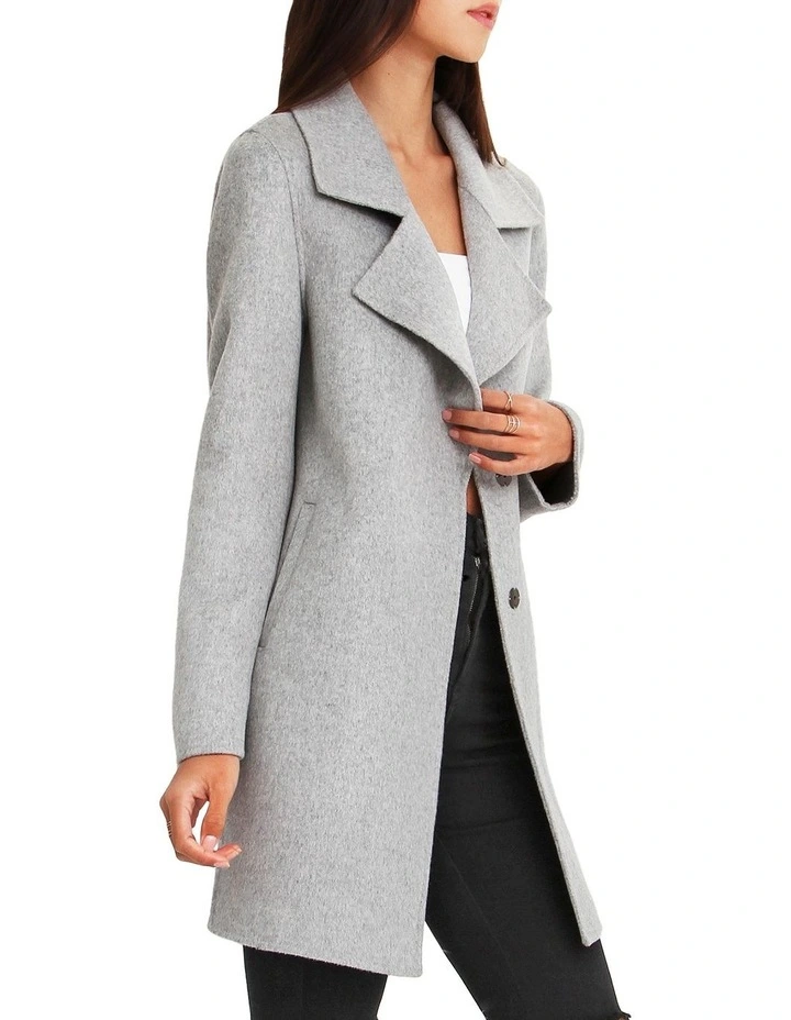 Ex-Boyfriend Wool Blend Oversized Jacket