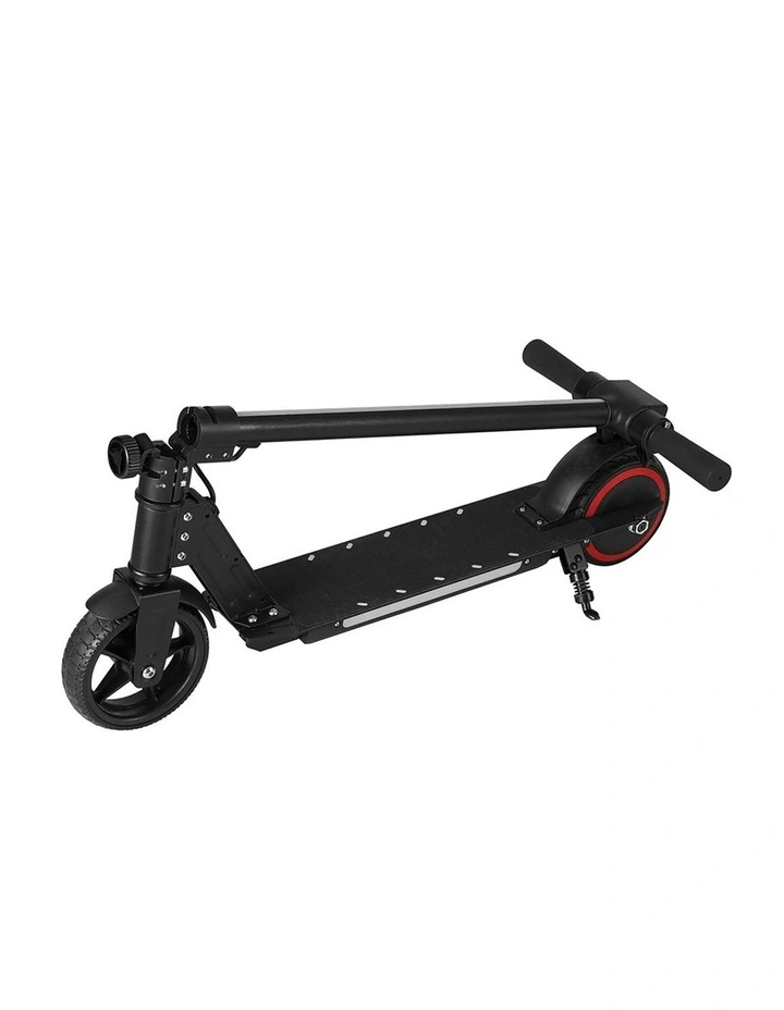 LED Light Electric Scooter in Black