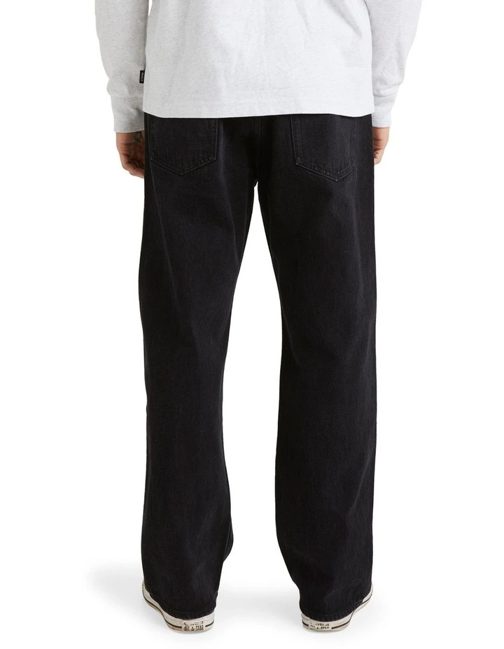 Americana Dayshift Denim Jeans in Black Rinse