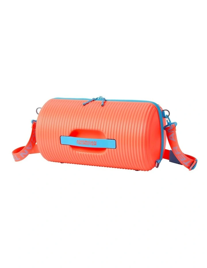 Rollio Duffle Bag in Coral/Blue